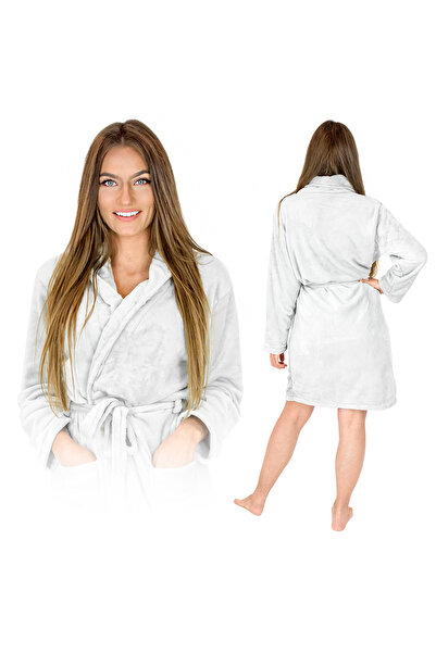 Other Women's Warm Bathrobe Microfiber Sauna Pajamas Tracksuit Swimsuit with Pockets s