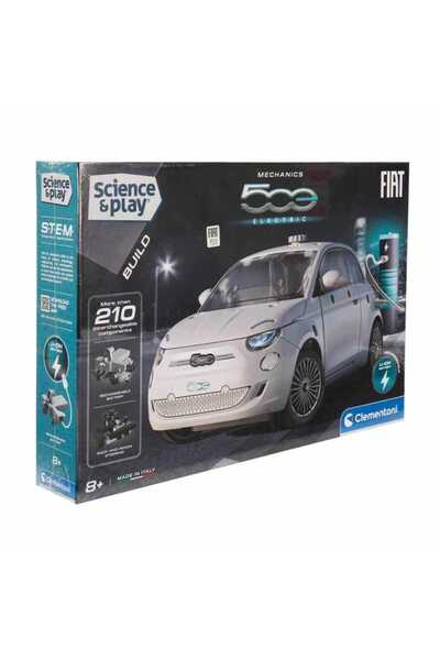 CLEMENTONI Mekanik Laboratuvarı - Fıat 500 Elektrik Cle-75085Tr