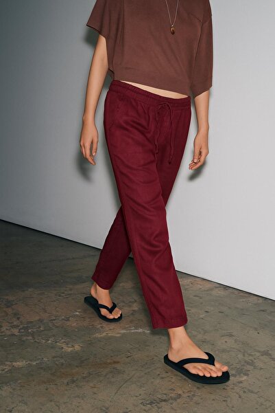 HAKKE Elastic Waist Casual Jogger Pants