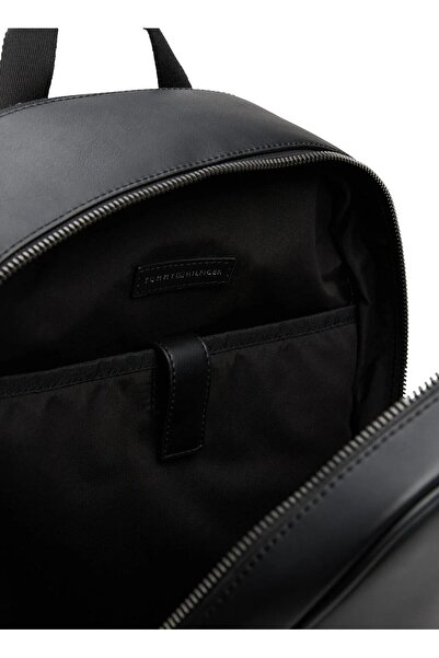 Tommy Hilfiger Siyah Erkek Sırt Çantası TH MONOGRAM BACKPACK