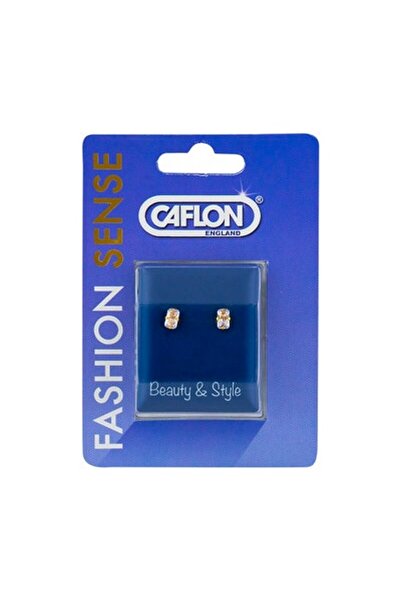 Caflon Fashion Sense Gold Plated Cubic Zirconia Emerald Earring| 5X3 Mm