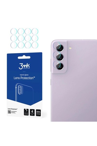 3MK [Pachet de 4] Folie foto pentru Samsung Galaxy S21 FE 5G, protecție lenti...