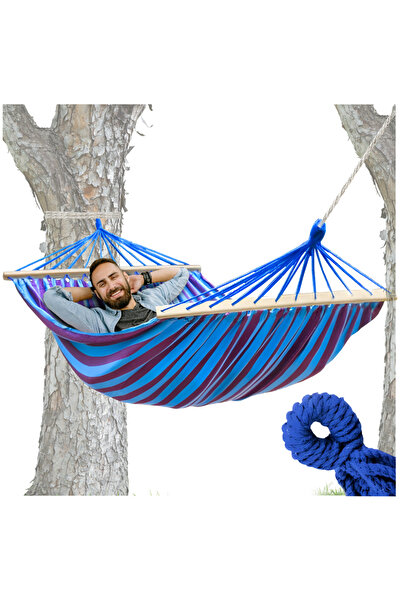 Other Single garden hammock with crossbar, 200 x 80, 150 kg resistance