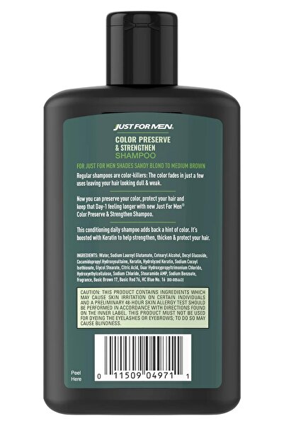 Just For Men Color Protective and Strengthening Shampoo Light Shades 236ml