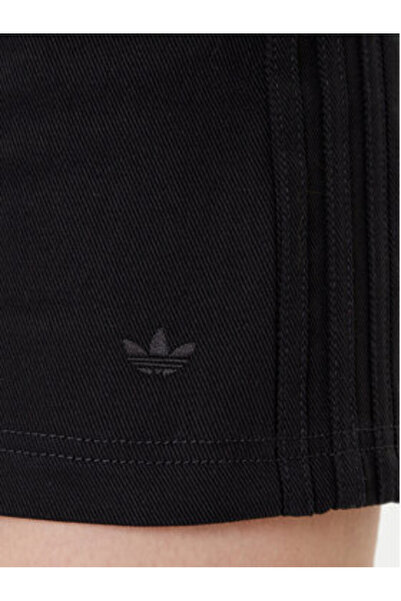 adidas Fustă din denim pentru femei, multicoloră, ORIGINALS-JX7593 NEGRU