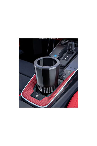 Lumi LUXURY Suport auto inteligent pahare 2 in 1 racire incalzire LED touch bricheta 12V