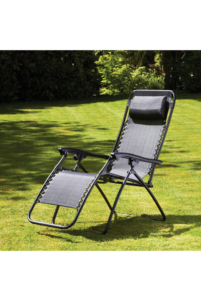 Other Folding garden chair, zero gravity, tourist, graphite color