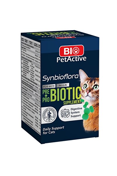 Bio PetActive Synbioflora Probiotic Sindirim Sistemini Destekleyen 60 Tablet ...