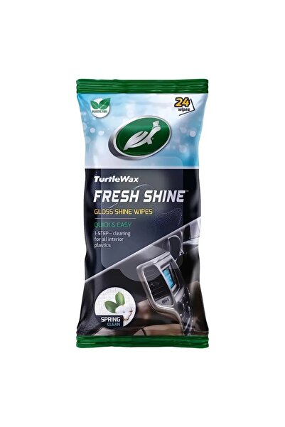 ACE مجموعة مناديل Turtle Wax Fresh Shine Gloss Shine Wipes (24 قطعة)
