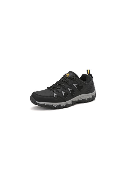 AX Boxing Men's Hiking Sports Shoes, Eco-leather and Textile, Non-slip sole,