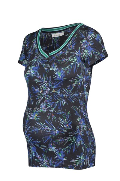 Queen Mum Tropical print T-shirt