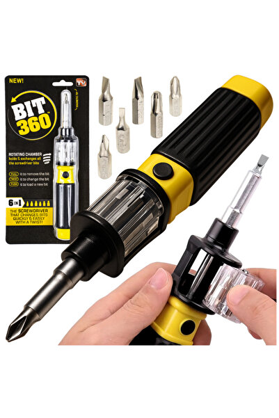 Other Set de șurubelnițe 6 în 1, biți de șurubelniță interschimbabili, scule ...