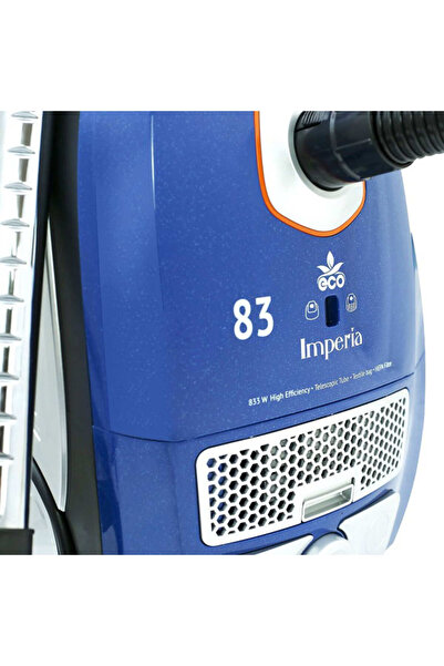 ALBATROS Vacuum cleaner, with bag, dry vacuuming, Hepa filter, telescopic metal tube, power control...