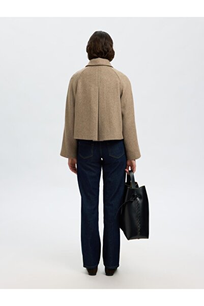 Selected Femme Jacke Wollmix