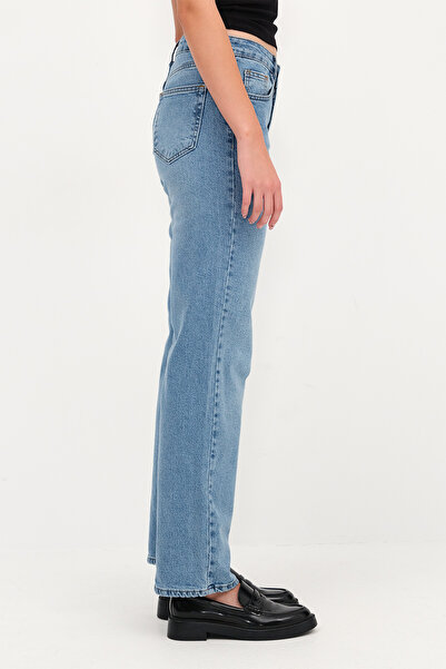 Addax Wide Leg Jean Pantolon PN8754