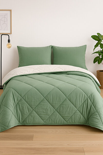 Naturel Collection Müslin Çift Taraflı Yorgan Seti – Tek Kişilik - %100Pamuk