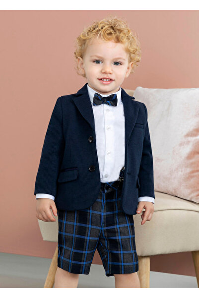 Abel & Lula Abel&Lula Baby Boy Bermuda Shorts Set of 3 5756