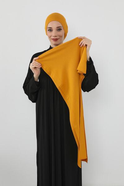 Aisha's Design Ready-Made Combed Cotton Shawl with Inner Boning, Ps-57