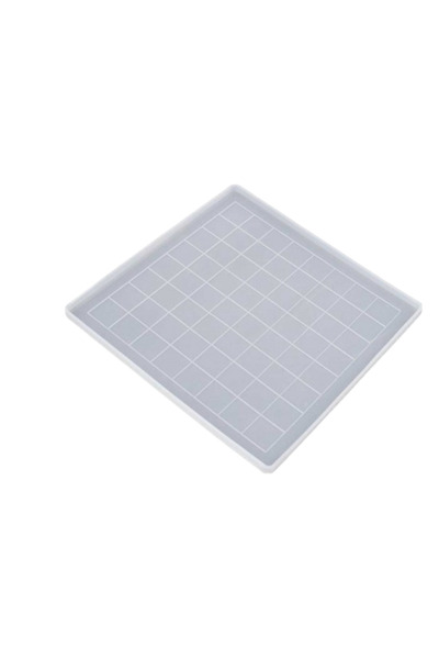 stonechem Epoxy Resin Silicone Mold Chess and Checkers Board Mold 28X28