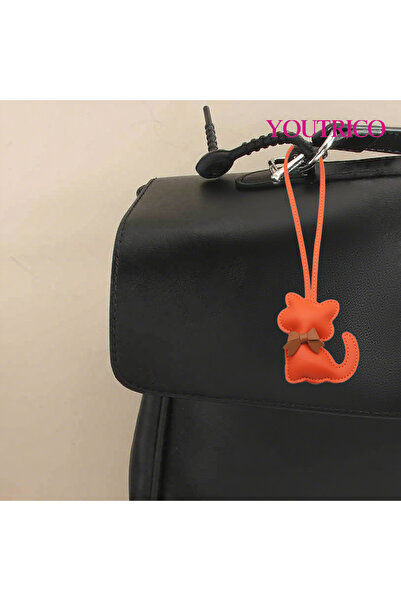 Youtrico Handmade,cat keychain accessories, gifts, bag charms for students, commuter bag accessories.