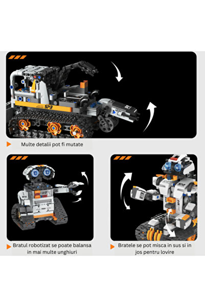 DFMiSHOP FreeQ Set Construction Robot 5 in 1