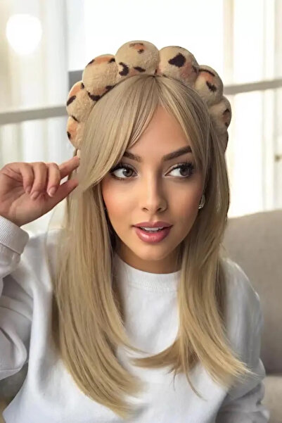 Vitastyle LEOPARD PRINT Спа лента за коса Кърпа Корона