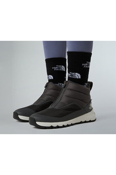 THE NORTH FACE W Thermoball Progressive Zip Ii Wp Women's Snow Boots Nf0A5Lwfcih1 Gray