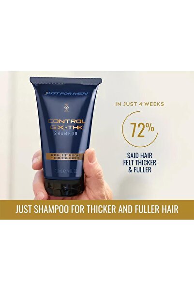 Just For Men Control Gx+Thk Gray Reducing and Thickening Shampoo 118ml