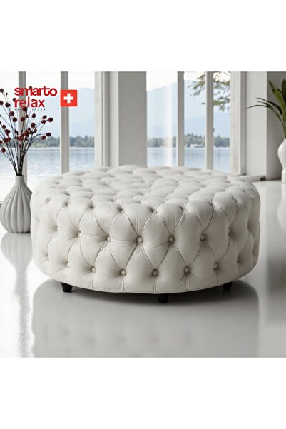 Smarto relax Smarto-Babyface kapitone Ayaksız Puf