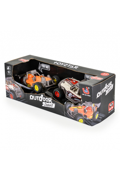 Moni Set of 2 OFF-Road cars with sounds and lights Desert