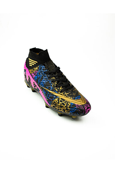 BABALİ Mnc 565 Laliga Black Children's Sock Football Boots