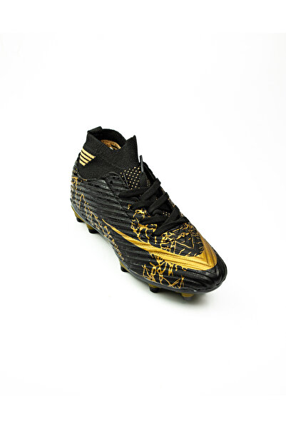 BABALİ حذاء كرة قدم للأطفال 565 لاليجا أسود مع جوارب