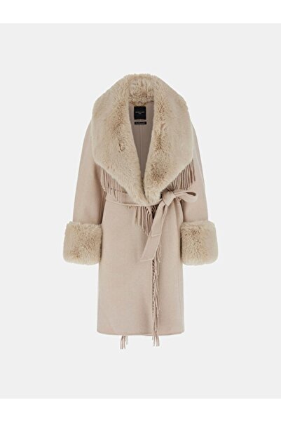 Guess Liliana Kadın Yün Karışımlı Kaban