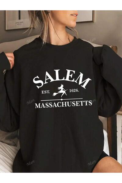 FAVORİST Black Mixed Crew Neck Sweatshirt Collection