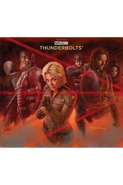 Marvel Comics غلاف فني لفيلم Thunderbolts من إنتاج استوديوهات مارفل*