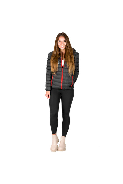 Other Heated Jacket for Men and Women, Padded, Black, with USB Port, for Fishing, Size XL