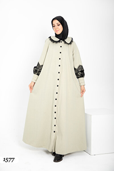 Moda Fatma Dantelli Palto 1577