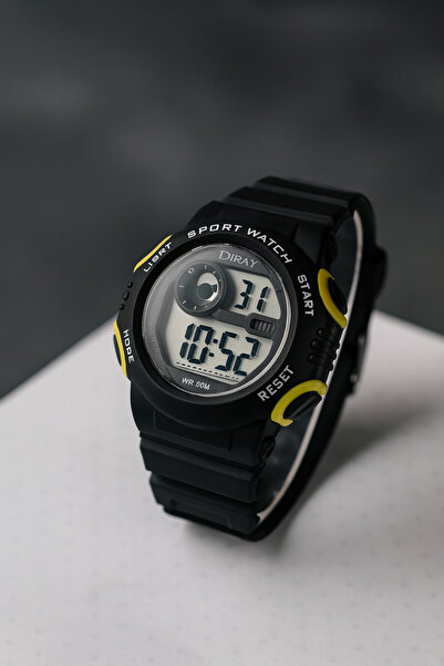 DIRAY 30 Meter Water Resistant Lighted Alarm Chronometer Calendar Children'S/Teenagers' Watch