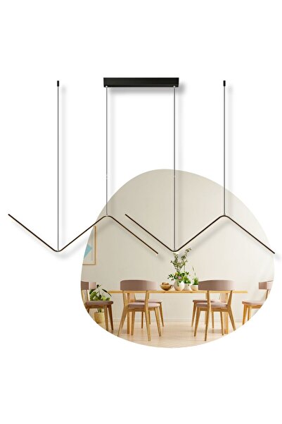 Other Black zigzag pendant lamp