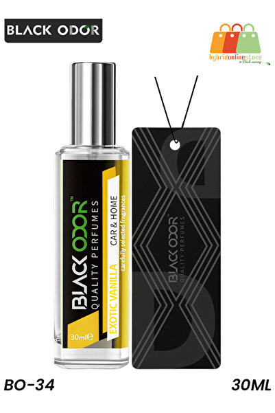 Black Odor Car & Home Perfume Exotic Vanilla 30ML Long Lasting Essential Oil ...