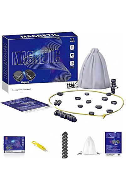 Stone Set sah magnetic Stone® cu 20 de piese