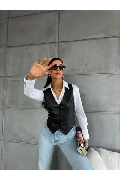 MILANOFOX Lined Leather Vest