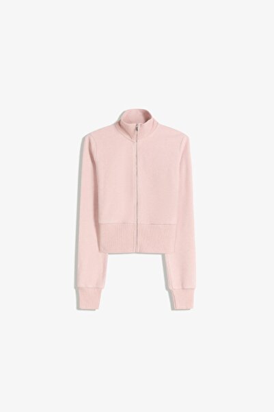 Bershka Zip sweatshirt