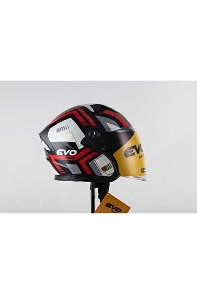 Evo ELEGANT 528 ÇENESİZ GÖZLÜKLÜ MOTOSİKLET KASKI