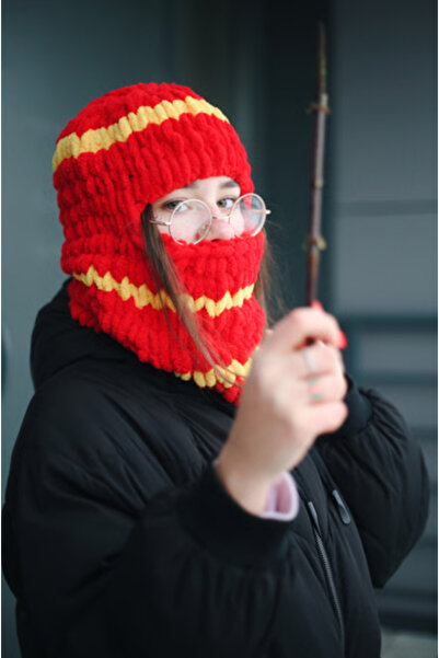 AidaAstrid Snow Mask Hat Puffy Beanie Ski&Snowboard Balaclava