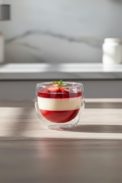 EWs Double Wall Glass Bowl 250 ml 10 cm