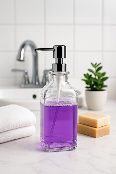 EWs Cam Kare Sıvı Sabunluk 750 ml