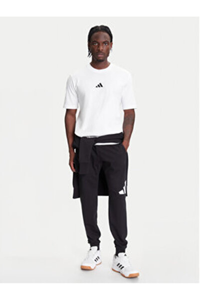 adidas Tricou bărbătesc multicolor SPORTSWEAR-JF1092 ALB/NEGRU