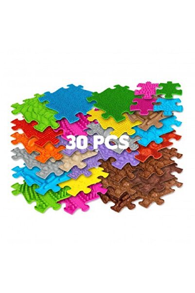 Muffik Orthopedic sensory puzzle mat set Royal A