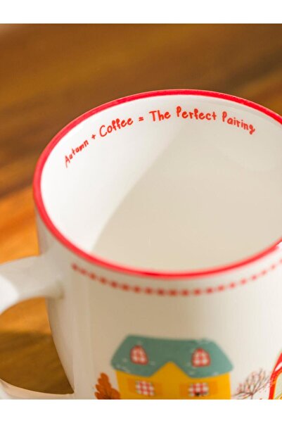 LC Waikiki New Year Themed Porcelain Mug 340 ml (W5)